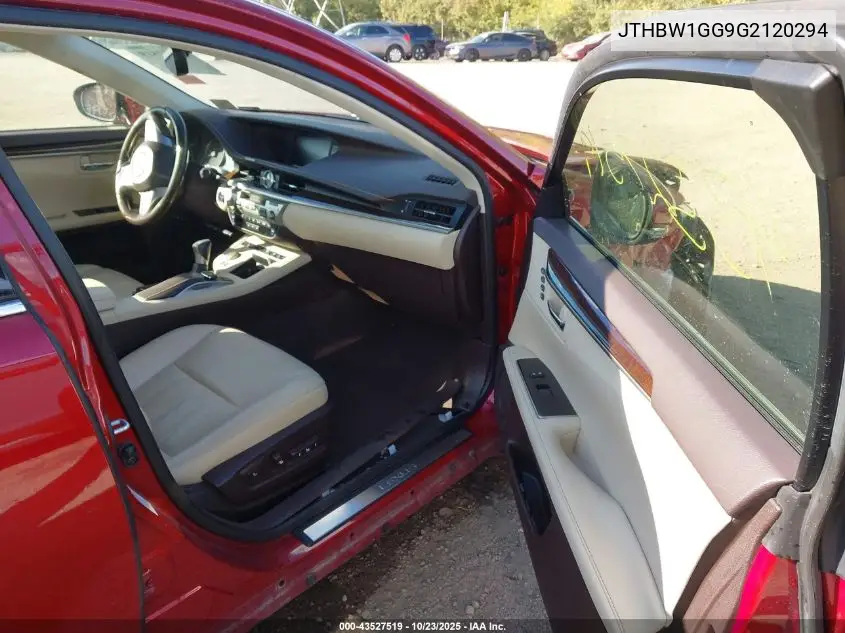 JTHBW1GG9G2120294 2016 Lexus Es 300H