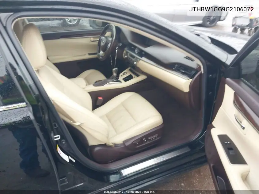 JTHBW1GG9G2106072 2016 Lexus Es 300H