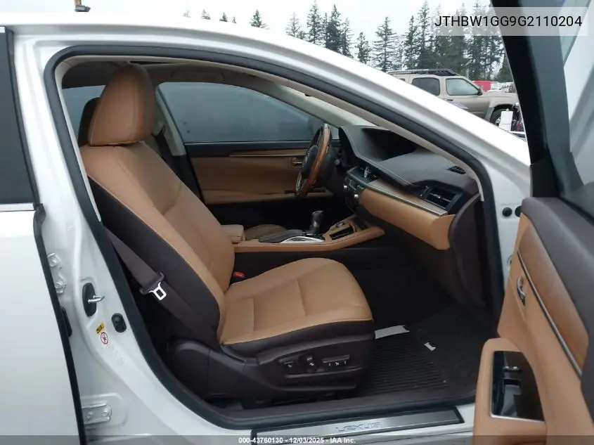 JTHBW1GG9G2110204 2016 Lexus Es 300H