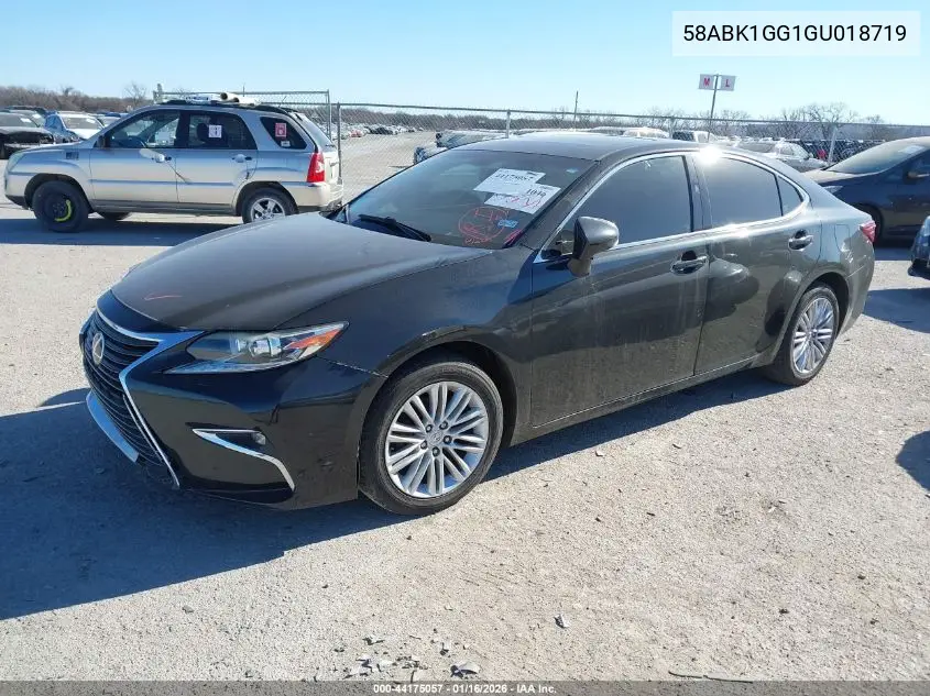 58ABK1GG1GU018719 2016 Lexus Es 350