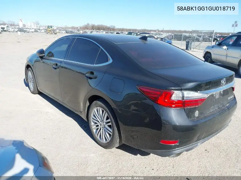 58ABK1GG1GU018719 2016 Lexus Es 350