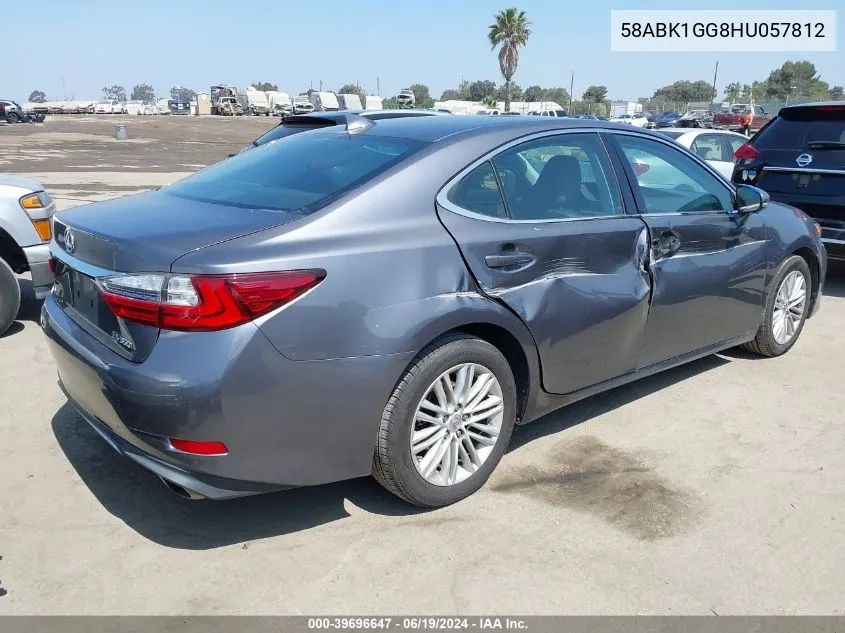 58ABK1GG8HU057812 2017 Lexus Es 350 350