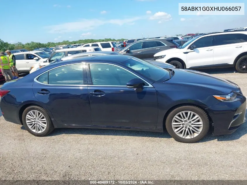 58ABK1GGXHU066057 2017 Lexus Es 350