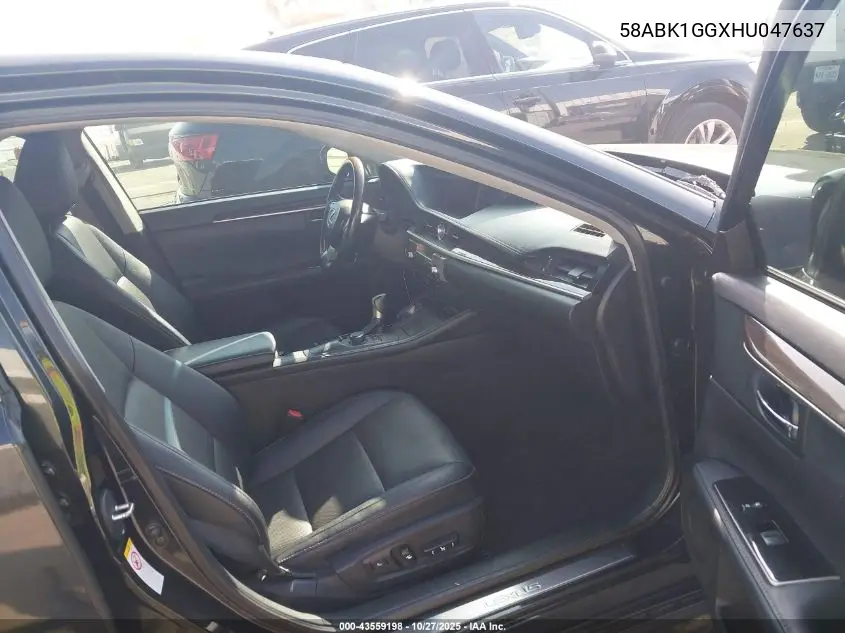 58ABK1GGXHU047637 2017 Lexus Es 350