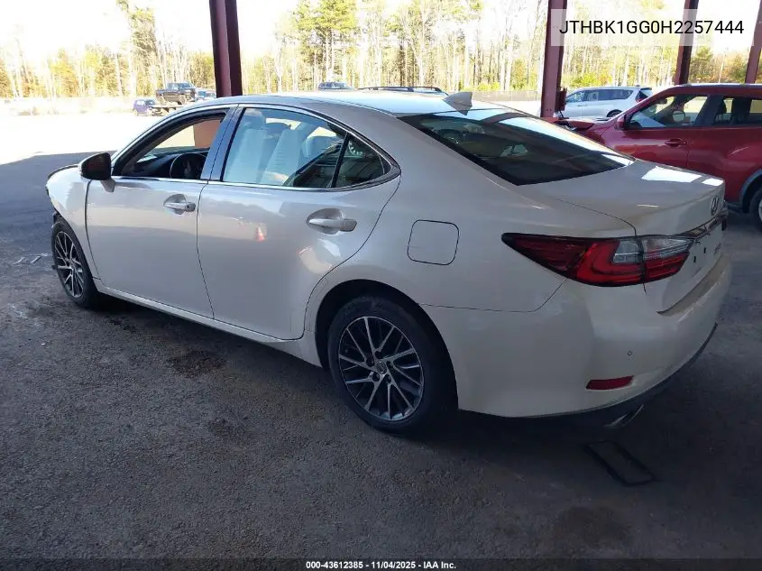 JTHBK1GG0H2257444 2017 Lexus Es 350