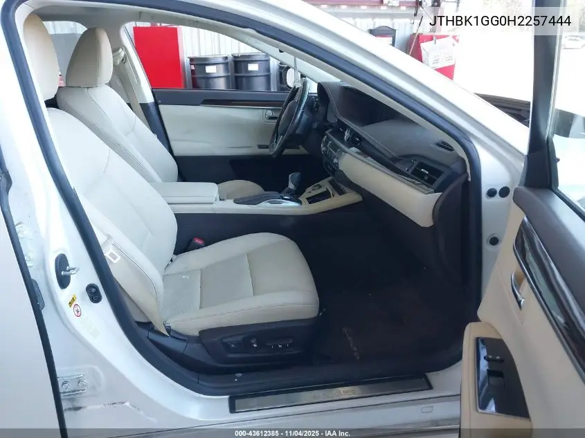 JTHBK1GG0H2257444 2017 Lexus Es 350