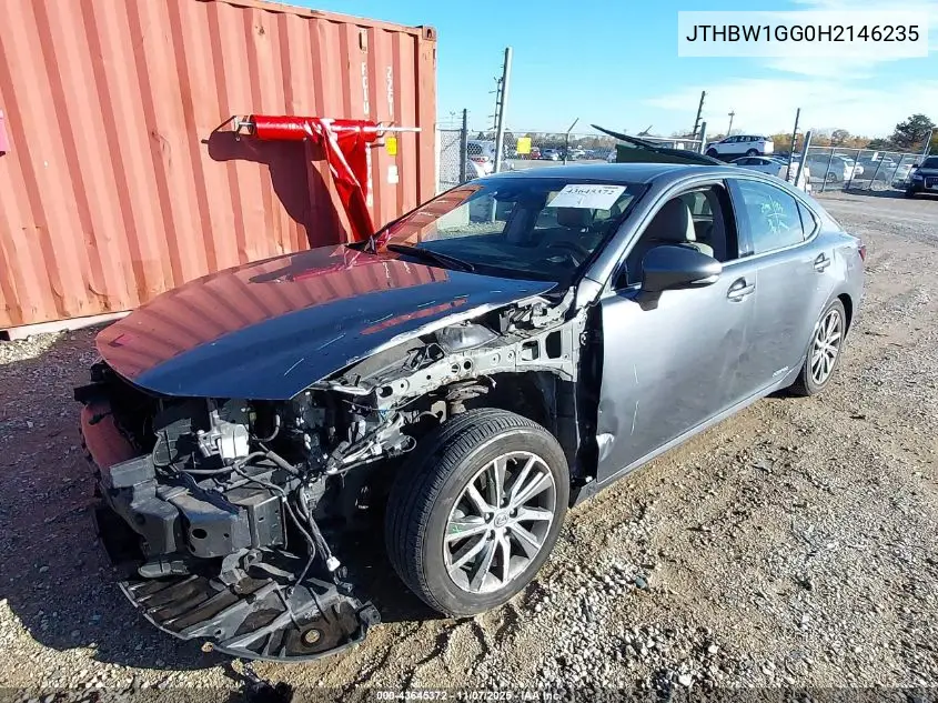 JTHBW1GG0H2146235 2017 Lexus Es 300H