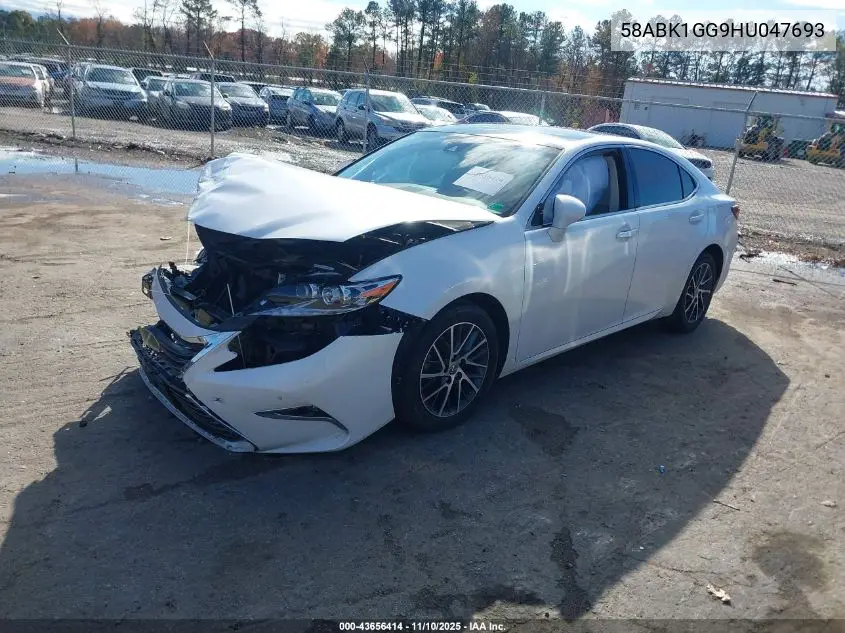 58ABK1GG9HU047693 2017 Lexus Es 350