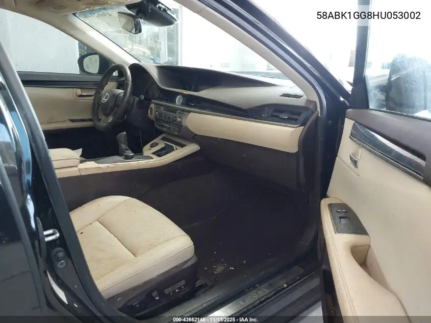 58ABK1GG8HU053002 2017 Lexus Es 350
