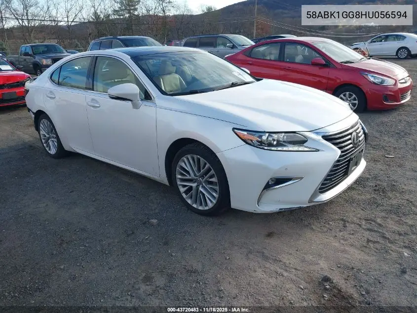 58ABK1GG8HU056594 2017 Lexus Es 350