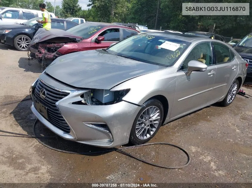 58ABK1GG3JU116870 2018 Lexus Es 350