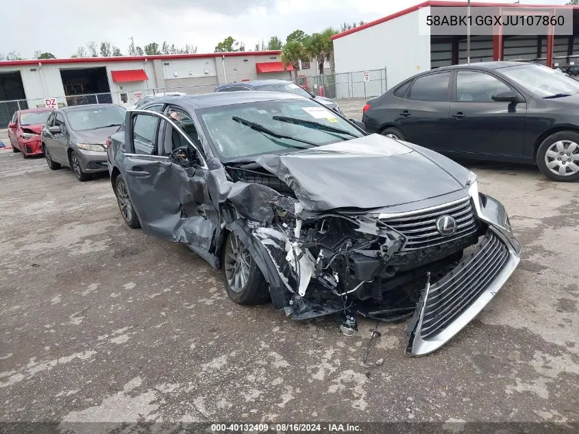 58ABK1GGXJU107860 2018 Lexus Es 350