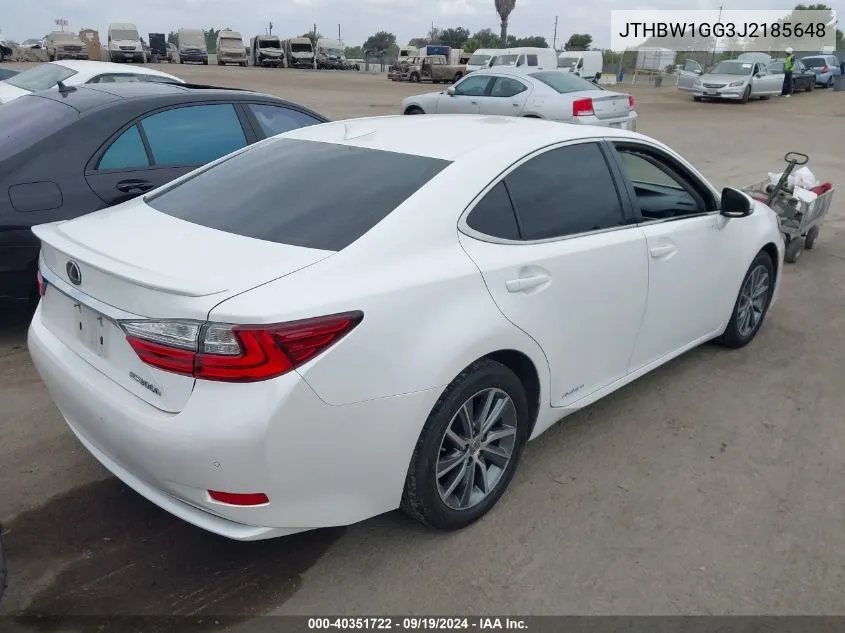 JTHBW1GG3J2185648 2018 Lexus Es 300H