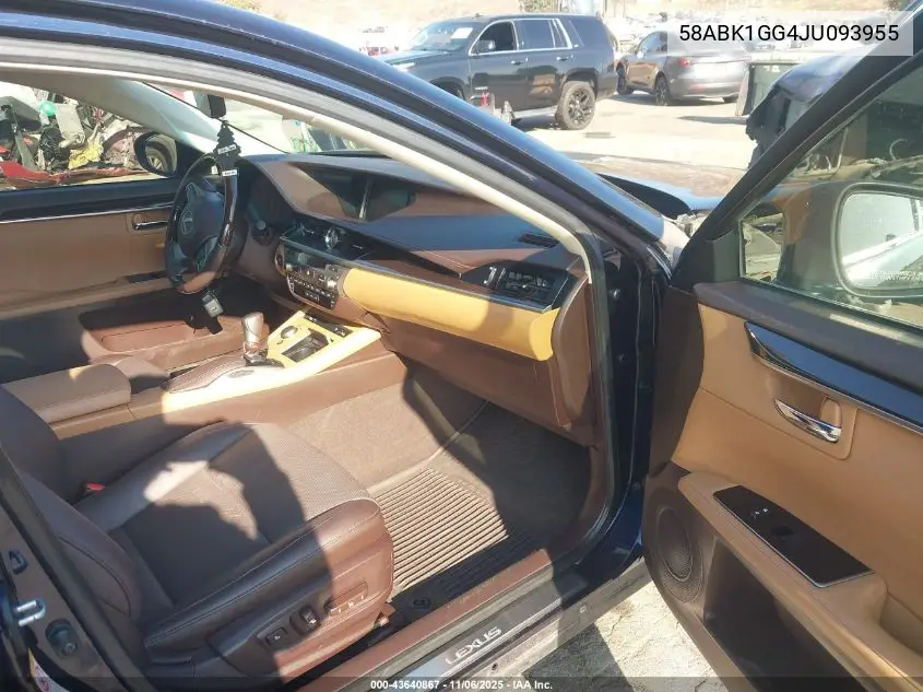 58ABK1GG4JU093955 2018 Lexus Es 350