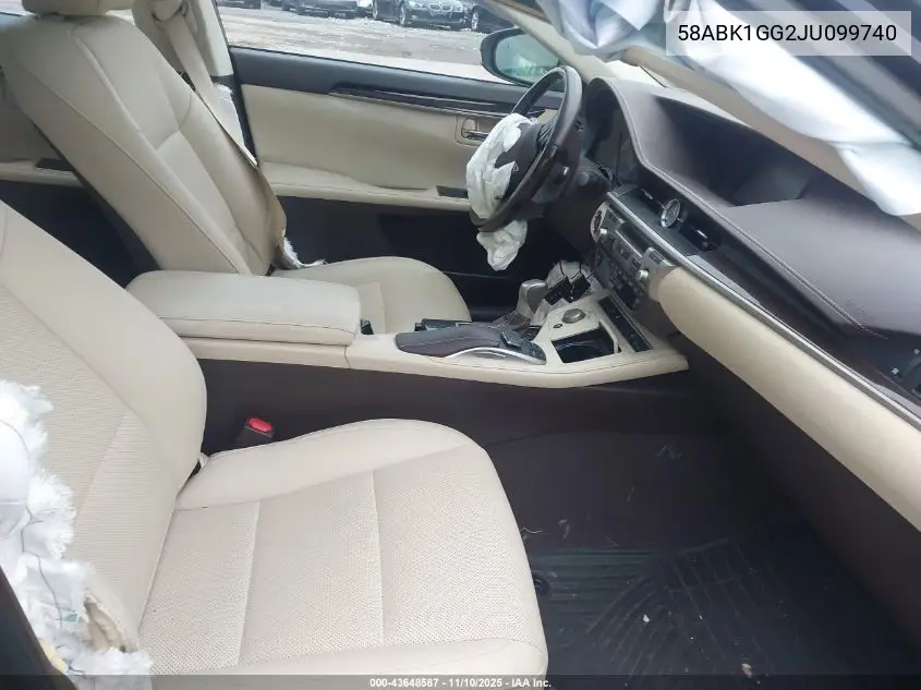 58ABK1GG2JU099740 2018 Lexus Es 350