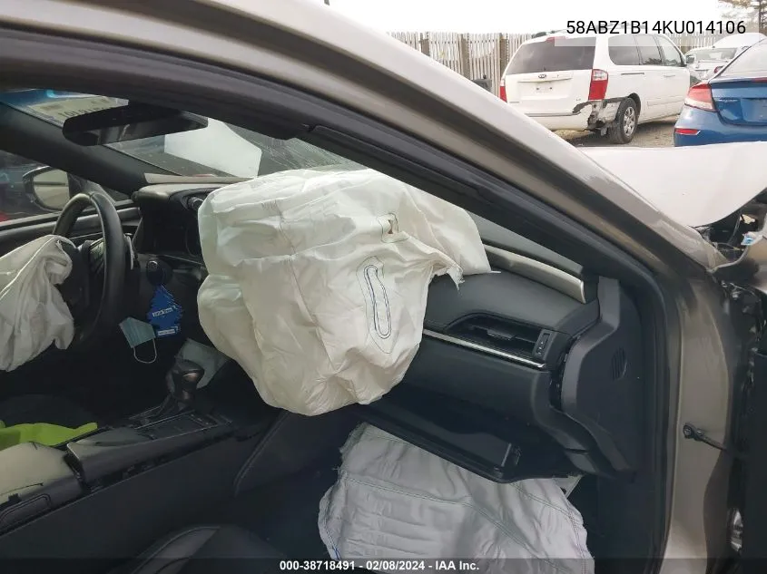 Auction sale of the 2019 Lexus ES , vin: 58ABZ1B14KU014106, lot number: 38718491