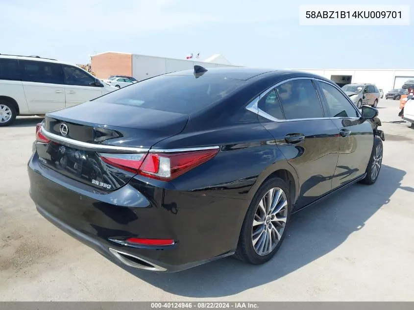 58ABZ1B14KU009701 2019 Lexus Es 350 Luxury