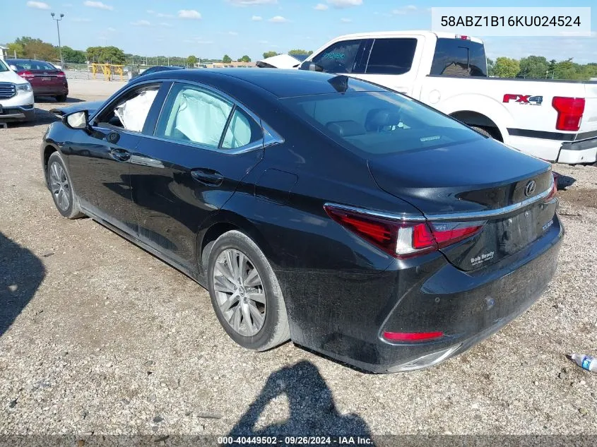 58ABZ1B16KU024524 2019 Lexus Es 350 Signature