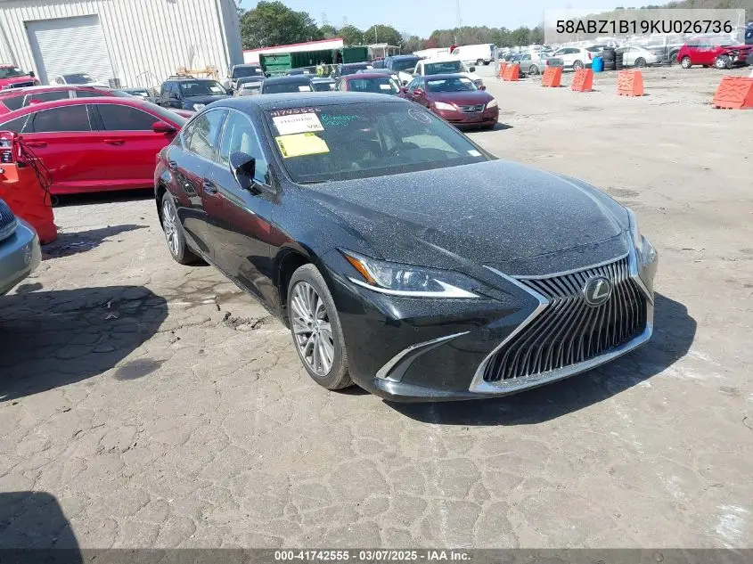 2019 Lexus ES