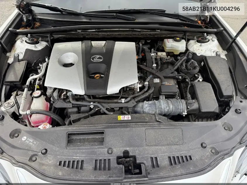 58AB21B11KU004296 2019 Lexus Es 300H Luxury