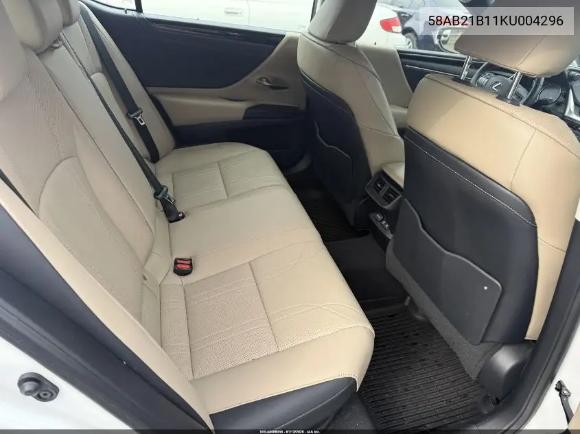 58AB21B11KU004296 2019 Lexus Es 300H Luxury