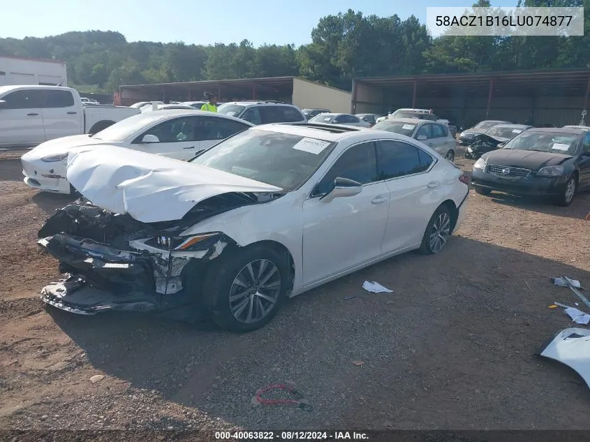 58ACZ1B16LU074877 2020 Lexus Es 350