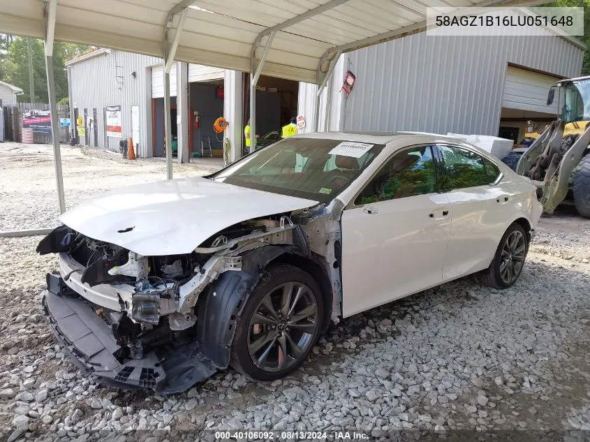 58AGZ1B16LU051648 2020 Lexus Es 350 F Sport