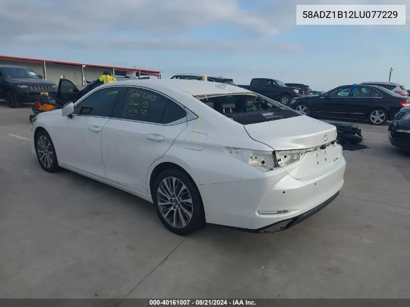 58ADZ1B12LU077229 2020 Lexus Es 350 350