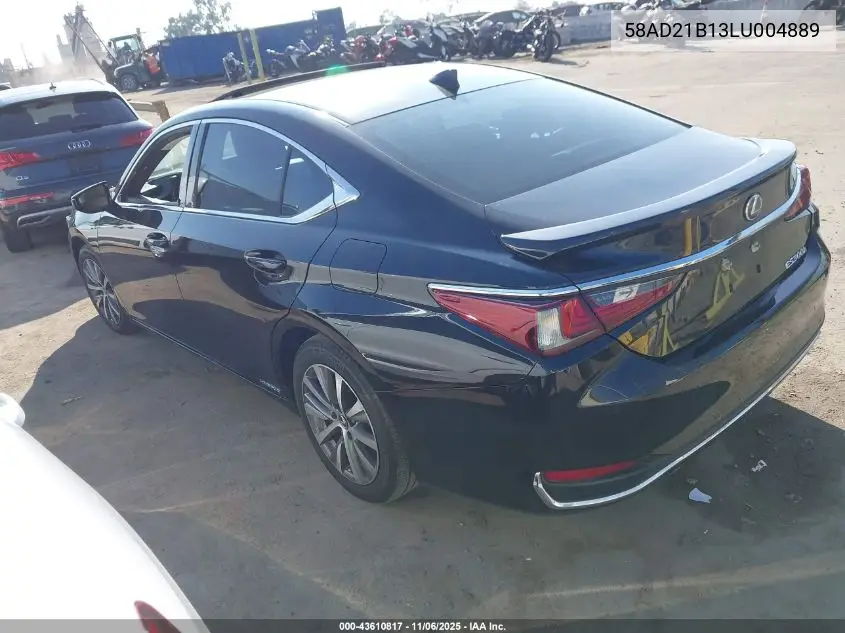 58AD21B13LU004889 2020 Lexus Es 300H