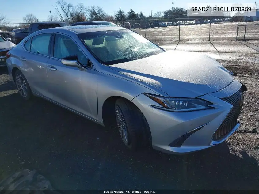 58ADZ1B10LU070859 2020 Lexus Es 350