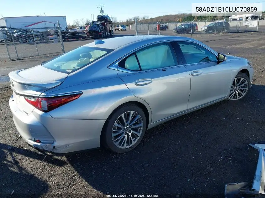 58ADZ1B10LU070859 2020 Lexus Es 350