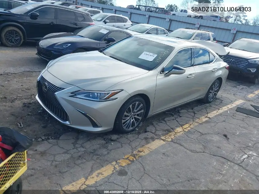 58ADZ1B10LU064303 2020 Lexus Es 350