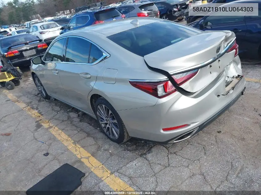 58ADZ1B10LU064303 2020 Lexus Es 350