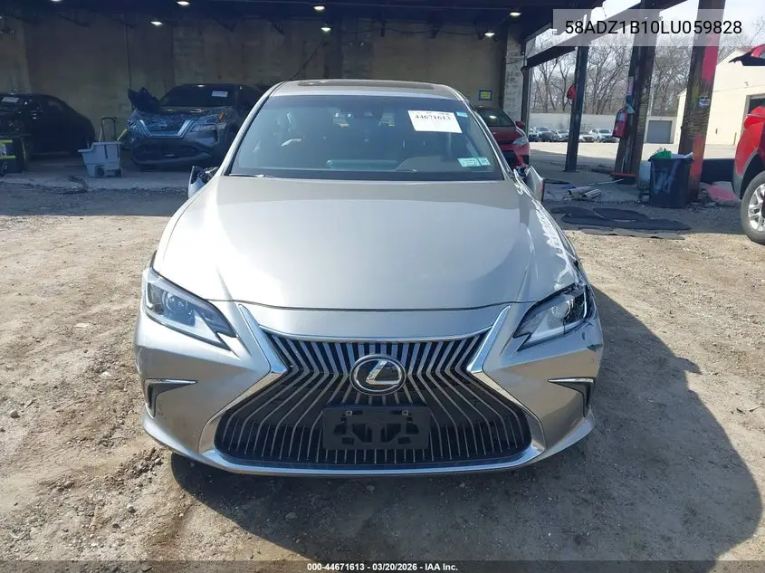 2020 Lexus Es 350 VIN: 58ADZ1B10LU059828 Lot: 44671613