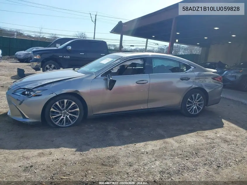 2020 Lexus Es 350 VIN: 58ADZ1B10LU059828 Lot: 44671613