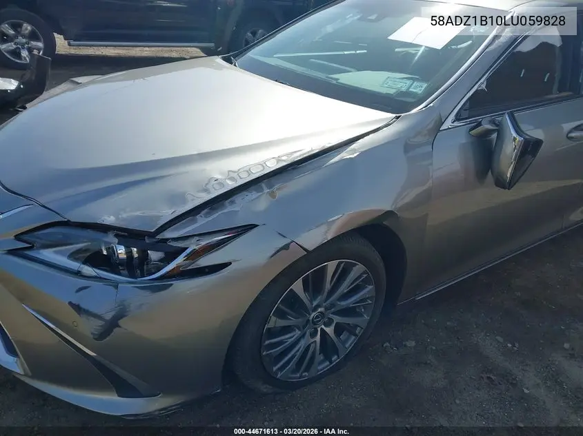 2020 Lexus Es 350 VIN: 58ADZ1B10LU059828 Lot: 44671613