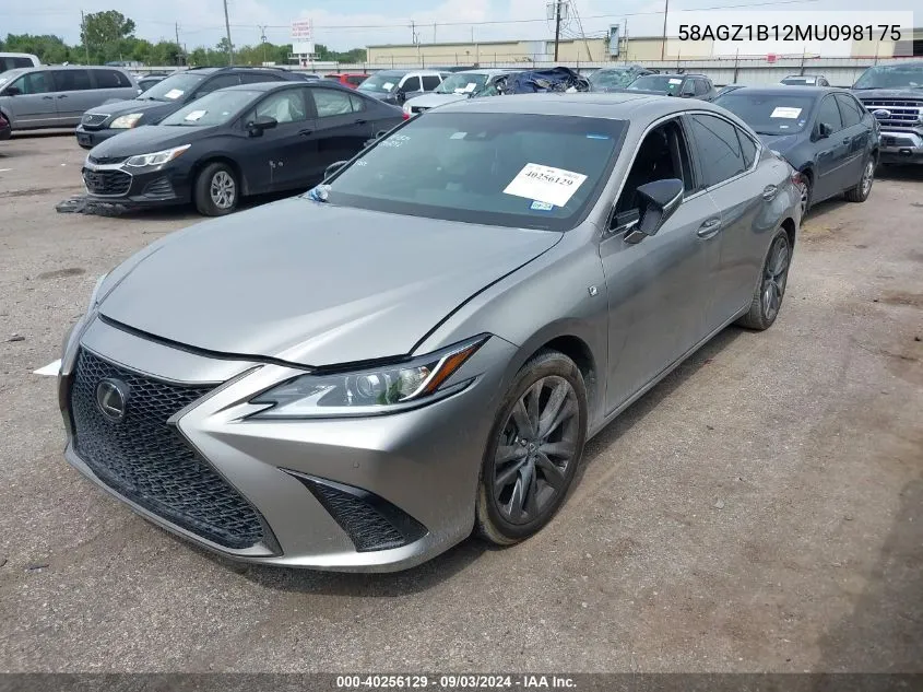 58AGZ1B12MU098175 2021 Lexus Es 350 F Sport