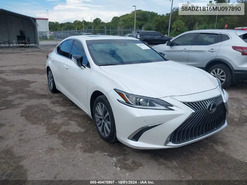 58ADZ1B16MU097890 2021 Lexus Es 350