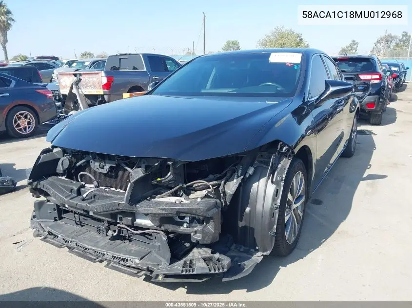 58ACA1C18MU012968 2021 Lexus Es 300H