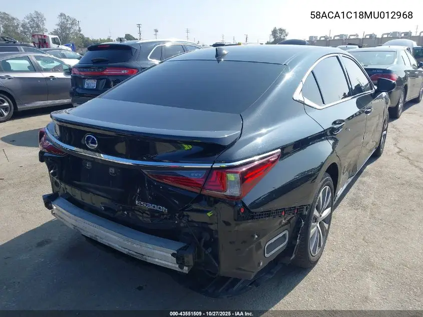 58ACA1C18MU012968 2021 Lexus Es 300H