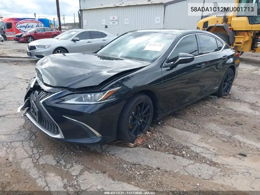 58ADA1C12MU001713 2021 Lexus Es 300H
