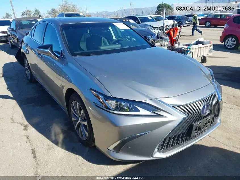 58ACA1C12MU007636 2021 Lexus Es 300H