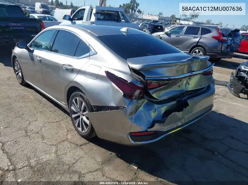 58ACA1C12MU007636 2021 Lexus Es 300H