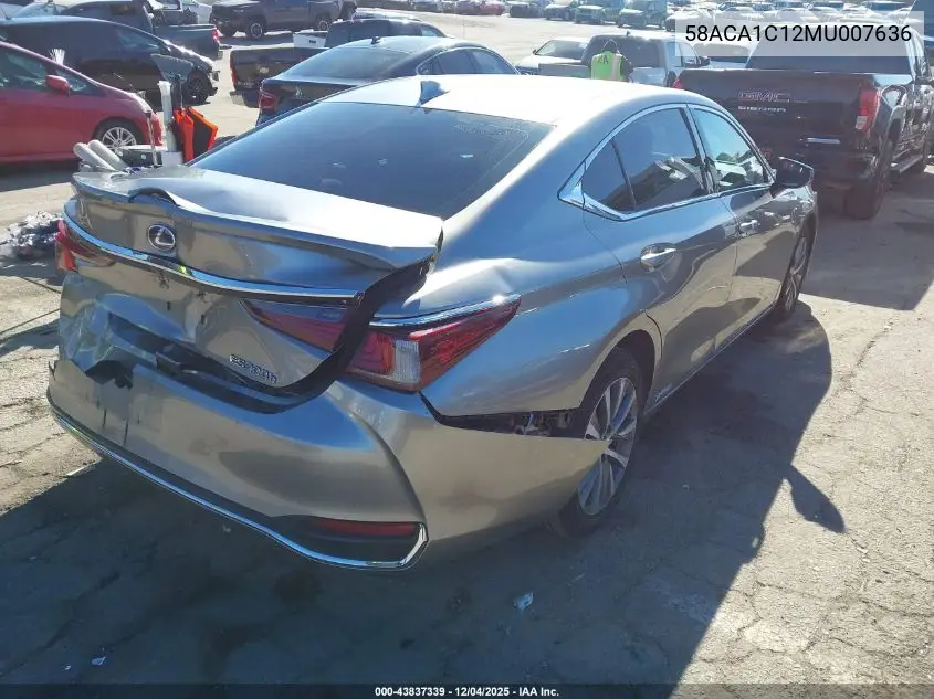 58ACA1C12MU007636 2021 Lexus Es 300H