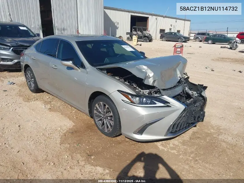 58ACZ1B12NU114732 2022 Lexus Es 350