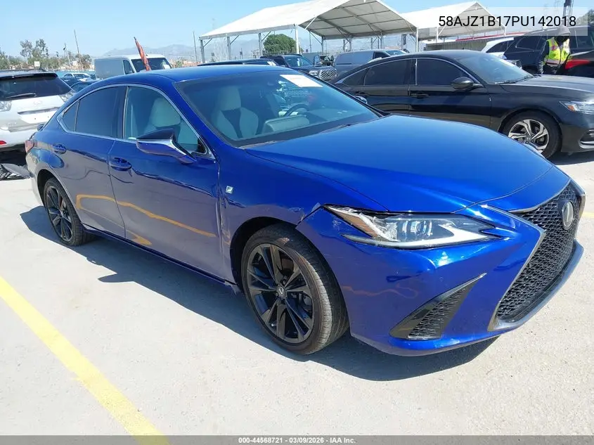 58AJZ1B17PU142018 2023 Lexus Es 350 F Sport Handling