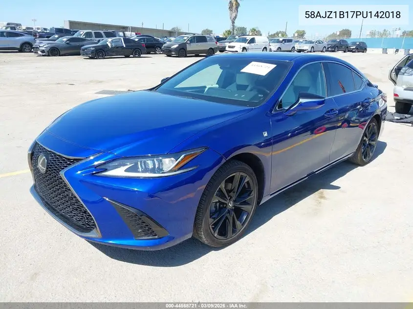 58AJZ1B17PU142018 2023 Lexus Es 350 F Sport Handling