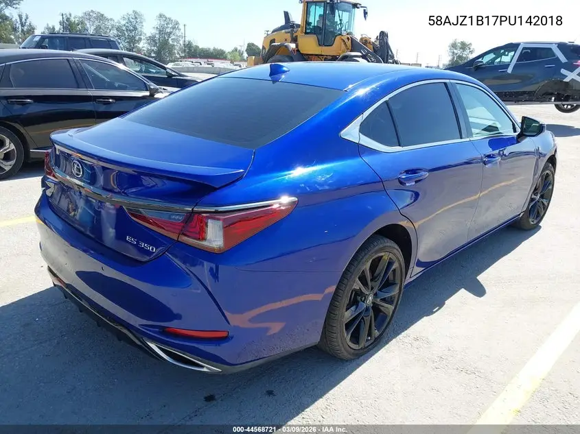 58AJZ1B17PU142018 2023 Lexus Es 350 F Sport Handling