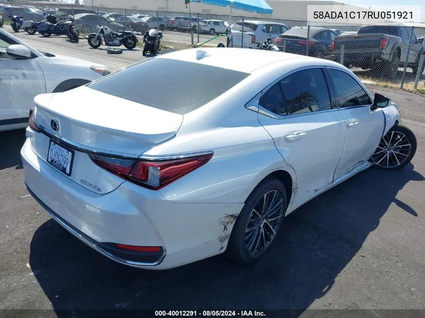 58ADA1C17RU051921 2024 Lexus Es 300H