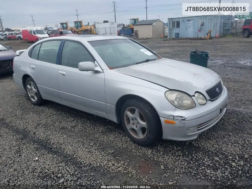 JT8BD68SXW0008815 1998 Lexus Gs 300